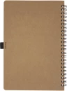 Cobble-kierremuistikirja kivipaperilla, koko A5, O-vaijerilla, kierrätettyä kartonkia