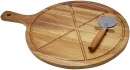 Akaatsiapuidust pitsakomplekt Timberito