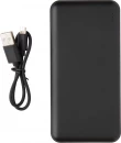High Density 10.000 mAh Pocket Powerbank, black