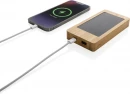 Sunwick 10.000 mAh Bamboo varavirtalähde aurinkopaneeleilla