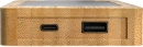 Sunwick 10.000 mAh Bamboo varavirtalähde aurinkopaneeleilla