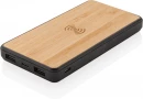 FSC®& RCS Rplastic 8000 mAh langaton virtapankki, ruskea