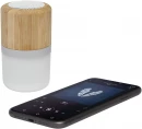 Aurea Bluetooth® -kaiutin valolla, bambua