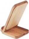Bamboo wireless charging stand