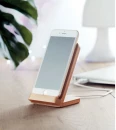Bamboo wireless charging stand
