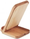 Bamboo wireless charging stand
