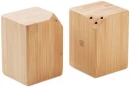 Bamboo salt & pepper set
