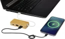 Tapas USB-hubi bambusta