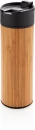 Bogota vacuum bamboo coffee mug