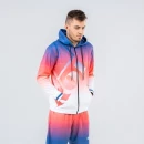 Erilahendusega luku ja kapuutsiga pusa