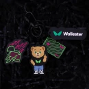 Erilahendusega PVC võtmehoidja