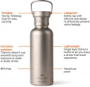 Joogipudel Nordic Drift Trail Titanium 600ml