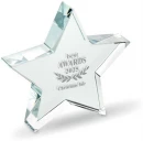Klaasist tähekujuline auhind Starward