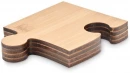 Komplekt 4 puzzle-tassialus