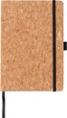 Korkista valmistettu kovakantinen muistikirja A5