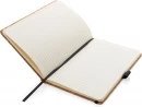 Korkista valmistettu kovakantinen muistikirja A5