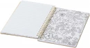 Kõvakaaneline märkmik markeritega Squiggle B6
