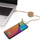 Laadimiskaabel korgimaterjalist.