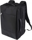 Expedition Pro 17 tuuman GRS-kierrätetystä materiaalista valmistettu laajennettava reppu kannettavalle, 35 l - Musta