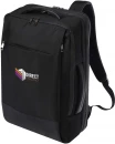 Expedition Pro 17 tuuman GRS-kierrätetystä materiaalista valmistettu laajennettava reppu kannettavalle, 35 l - Musta