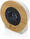 Utah RCS LCD pöytäkello bambusta