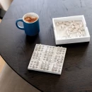 FSC® puinen Sudoku-peli, valkoinen
