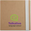 Muistikirja muistiinpanosarjalla ja kynällä