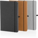 A5 kovakantinen vihko kierrätetystä nahasta