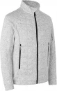 Miesten tikattu fleece-takki