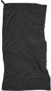 VINGA GRS RPET active dry towel large, black