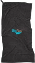 VINGA GRS RPET active dry towel large, black