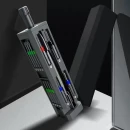 SCX.design T20 30-osainen ruuvimeisseli- ja korjaussarja alumiinikotelossa.