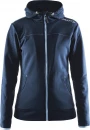 Naiste kapuutsiga pusa Leisure Full Zip Hood