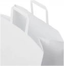 Voimapaperikassi 80-90 g/m2 litteillä kahvoilla – XL