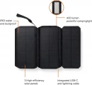 Päikesepaneeliga akupank Nordic Drift Titan 10.000mAh
