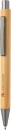 Slim design bamboo pen, brown
