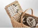 Pajuinen piknik-kori 4 hengelle