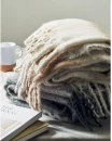 Ruudullinen mohair-peitto