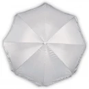 Portable sun shade umbrella in 210T polyester with inner UV coating for instant protection (SPF 30+). Lightweight and adjustable. Portable pouch included. Ø 150 cm.