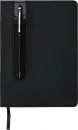 Basic kovakantinen PU A5 muistikirja osoitinkynällä