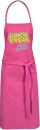 Reeva 100% cotton apron with tie-back closure