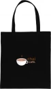 Impact AWARE™ Recycled cotton tote 145gr, black