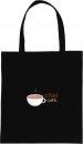 Impact AWARE™ Recycled cotton tote 145gr, black
