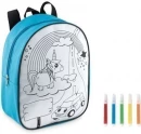 Backpack with 5 markers