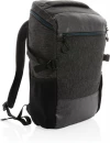 900D helppokäyttöinen 15.6" kannettavan tietokoneen reppu PVC vapaa, musta
