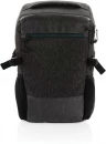 900D helppokäyttöinen 15.6" kannettavan tietokoneen reppu PVC vapaa, musta