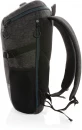 900D helppokäyttöinen 15.6" kannettavan tietokoneen reppu PVC vapaa, musta