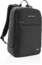 Swiss Peak reppu kannettavalle tietokoneelle, jossa UV-C sterilointitasku, musta