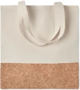 Shopping bag w/ cork details