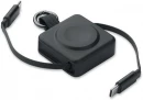 Sissetõmmatav 100W USB-C kaabel Skilful